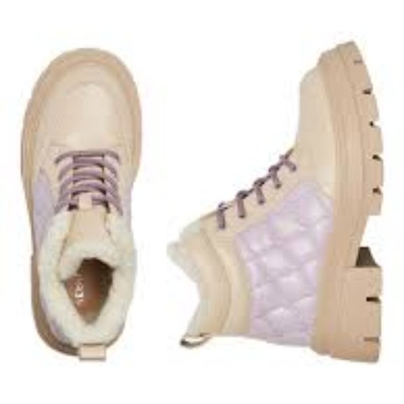 Vero Moda Shoes - Friella Quilted Lace-Up Boot - New w/t box